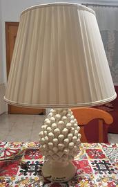 Lampada in ceramica di Caltagirone