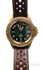 Yema Superman Heritage 41mm GMT Bronze verde 