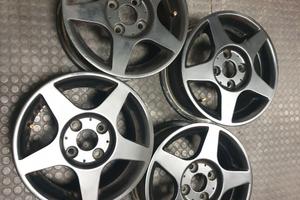 Cerchi speedline, 13", attacco fiat 4x98