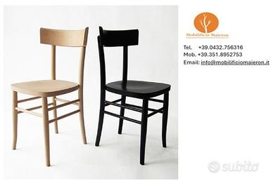 Sedie Bar Ristorante Pizzerie Legno cd 271