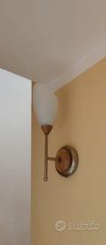 Lampada applique con lampadario abbinato