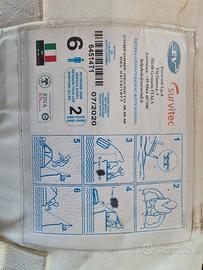 Zattera eurovinil 6 posti oltre 12 miglia valigia