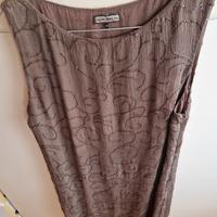Vestito Maliparmi di seta e paiellettes taglia 42