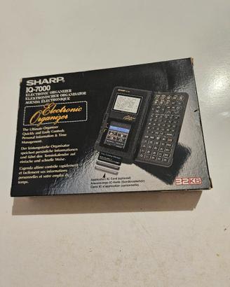 Sharp IQ-7000 Organizer Elettronico Vintage 