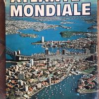 Libro Vintage Atlante mondiale 1980