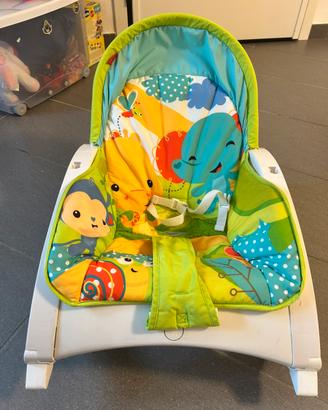 Poltroncina sedia a dondolo Fisher Price