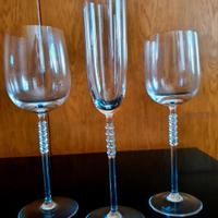 bicchieri Rosenthal in cristallo prima linea 
