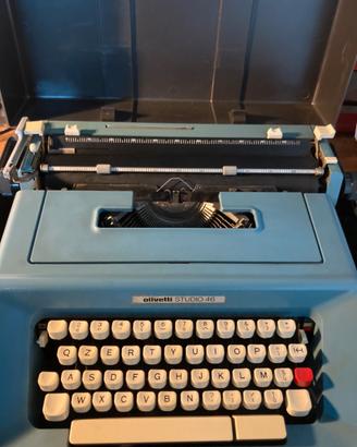 Macchina da scrivere olivetti studio 46 anni70/80