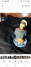 diorama busto capitano u-boot