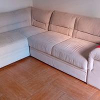 Divano  angolare con penisola