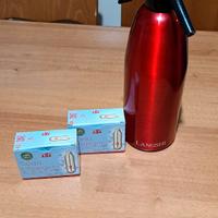Sifone soda 1 litro + cartucce ricarica