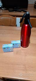 Sifone soda 1 litro + cartucce ricarica