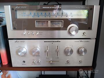 marantz amplificatore 1072 e sintonizzatore 2020 