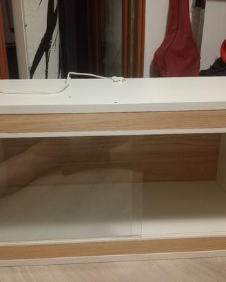 Terrario in legno per rettili