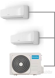 Confizionatore dual split 9000 + 12000 btu Nuovo