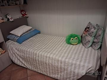 Letto Singolo con Cassone 