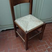 sedie legno impagliate 