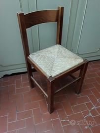 sedie legno impagliate 