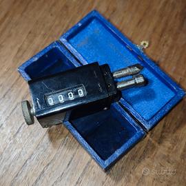 Contatore fotogrammi meccanico vintage anni 50