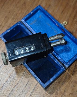 Contatore fotogrammi meccanico vintage anni 50