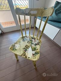 Sedia in legno