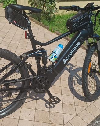 E-Bike, e-mtb bi-ammortizzata, batteria 624 Watt