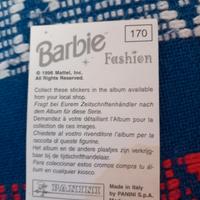figurine Barbie fashion Panini 1996