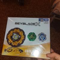 Beyblade X CX-11 Emperor Might Deck Set Nuovo