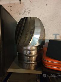 Palla acciaio per camino