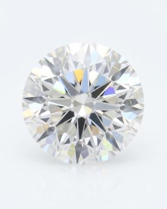Moissanite Pietra 3 CT 9 mm Tagliata a mano