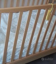 Culla + materasso permaflex