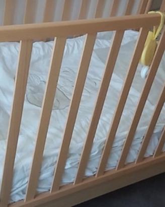 Culla + materasso permaflex