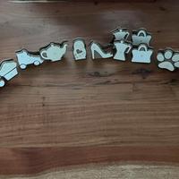 Magneti o segnaposti Rosato