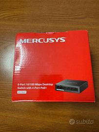 Switch PoE Mercusys MS106LP – 6 Porte -Nuovo