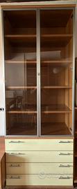 MOBILE LIBRERIA CON VETRINA