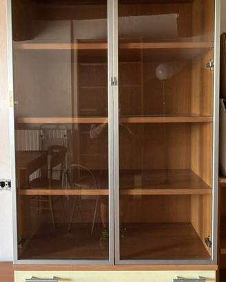 MOBILE LIBRERIA CON VETRINA