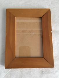 Cornice portafoto da tavolo in legno