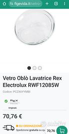Oblò lavatrice rex electrolux 
