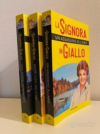 3 Libri LA SIGNORA GIALLO