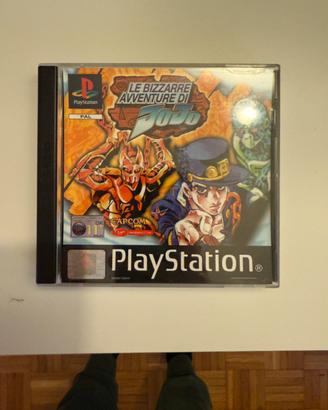 Le bizzarre avventure di Jojo. Raro gioco ps1