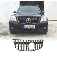 GRIGLIA MERCEDES GLK X204 08-12 LOOK AMG NERO LUCI