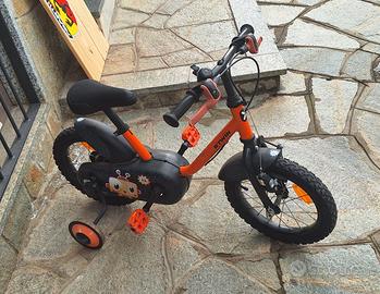 Bici Bambino B'TWIN Robot 500 14" arancio