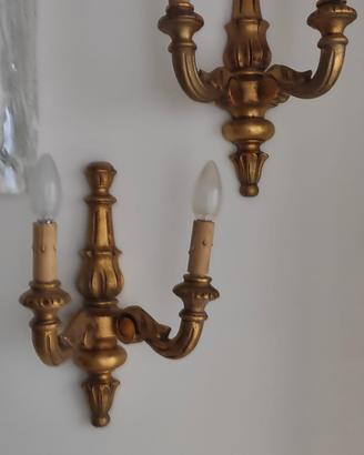 Applique antico in legno