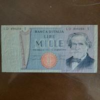 Banconota 1.000 Lire Giuseppe Verdi 