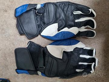 guanti da moto in pelle 