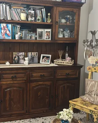 cristalli era + credenza arte povera