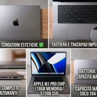 MacBook Pro 16" M1 Pro (16GB/512GB)