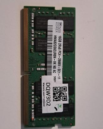 SH Hynyx DDR4 16GB 2400