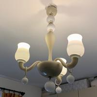 Lampadario in vetro di Murano anni '60
