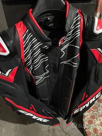 Giacca pelle spike TG 52